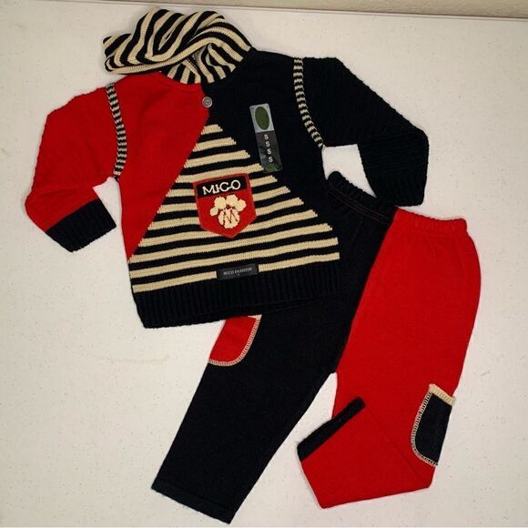 Mico Fashion Kids Sweater Pants Set - Picture 1 of 11